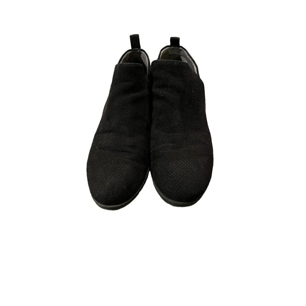 Dr Scholls Shoes Women's Size 6M Black Shoes Slip On with 1" Square Heel
